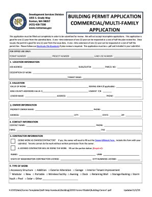 Renton Online Permit Registration .